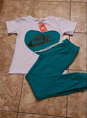 kaftan: Ženski komplet za trening i slobodno vreme – majica + trenerka Ima i — 3