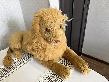 oyuncaq qız ucun: Plyuş aslan oyuncaq - Realistik dizayn: uzunsov y mane, detallı üz — 3