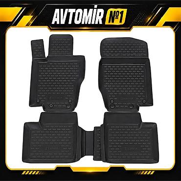 su reduktoru: Mercedes-Benz ML W164 2005-2011 üçün salon rezin ayaqaltı — 1
