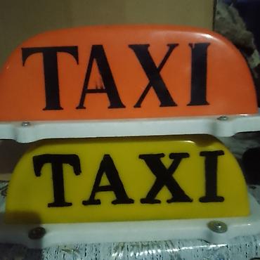 avto aksesuarlar: Taksi dam işarəsi (TAXI) – 2 rəng variantı Məhsul təsviri: - — 3