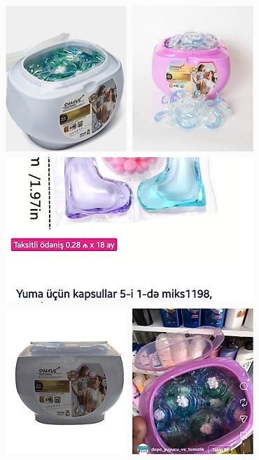 ucuz drel: Məhsul: SHAXUE+ paltaryuyan kapsulları - Tip: Konsentratlı gel kapsul — 6