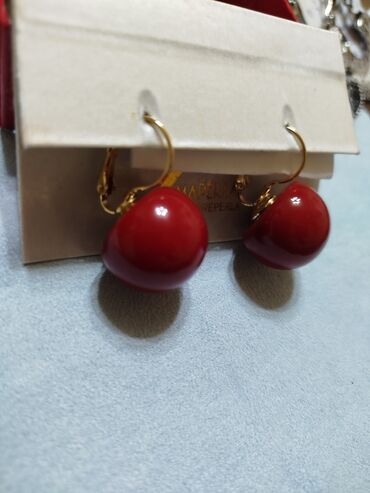 Серьги: Серьги, Женские, Вставка: Жемчуг, Новый — 2