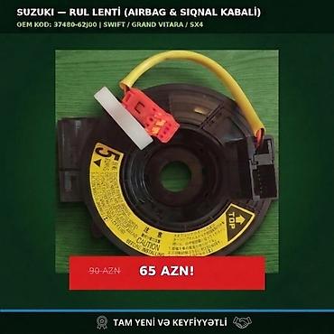tofas mostu satilir: Sükan lenti, Suzuki, 37480-62J, 2009 il, Yeni, Ödənişli çatdırılma — 1