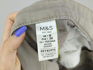 danielki 29: Marks & Spencer, Spodnie materiałowe damskie, rozmiar S — 4