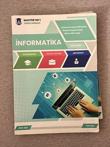 İnformatika: Məhsul: “İnformatika” test bankı (Master Nr 1 Tədris Mərkəzi) — 1