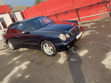 Mercedes-Benz: Mercedes-Benz E-Class (W210) sedan - Kuzov: 4 qapılı sedan, tünd mavi — 8