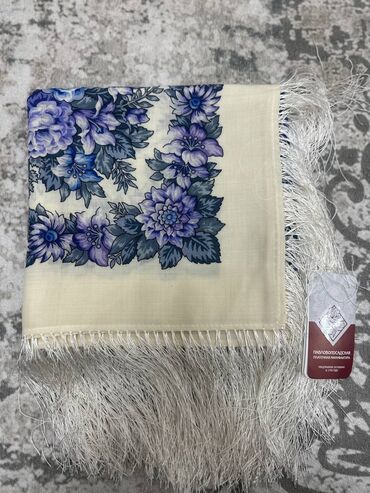 Платки: Платки Павлопосадские✨ Новое поступление 😍 Размер 89*89 с бахромой / — 11