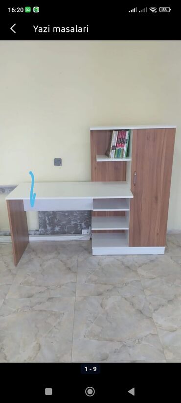 Masalar: Yazi masasi yenidir .Fabrikden birinci el en ucuz satis bizde.Reng — 5