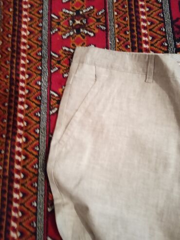вельветовые брюки мужские: Брюки XS (EU 34), S (EU 36), XL (EU 42), цвет - Белый