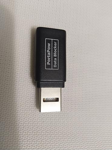 усилитель блочный: PortaPow Data Blocker — USB‑адаптер для безопасной зарядки без — 1