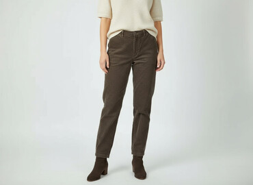 lands' end buty: Lands' End, Material trousers for women, size S