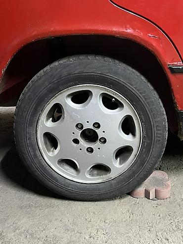 9000: Литые Диски R 15 Mercedes-Benz, Комплект, отверстий - 5, Б/у — 1