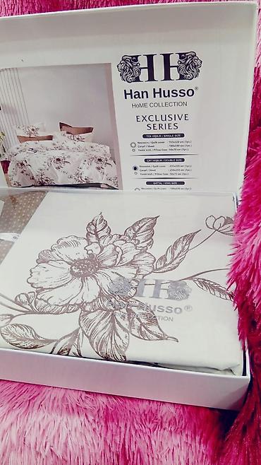 pastel destleri: Han Husso Home Collection Exclusive Series yataq dəsti. Açıq krem fon — 5