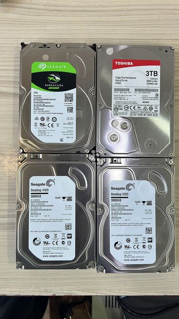 пк в сборе: Накопитель, Б/у, Seagate, HDD, 3 ТБ, Для ПК