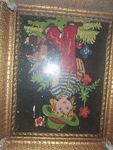 Slike i ramovi: Zbirka zidnih umetničkih radova – 4 kom - Ručno rađen goblen u — 6