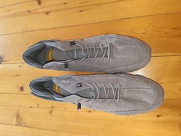 Кроссовки и спортивная обувь: LDECK markalı kişi idman ayaqqabısı - Rəng: boz (suede effekti olan — 7