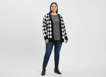 five sleve t shirty: New Collection, Кардиган жіночий, розмір 5XL