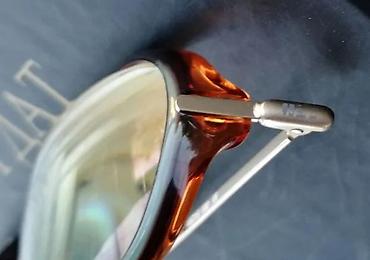 Naočare: Vintidž JILL (acetat + titanijum) Uniopt Austrija dioptrijsk — 7