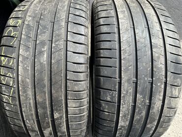 Шины: Шины 255 / 35 / R 21, Лето, Б/у, Пара, Легковые, Япония, Bridgestone