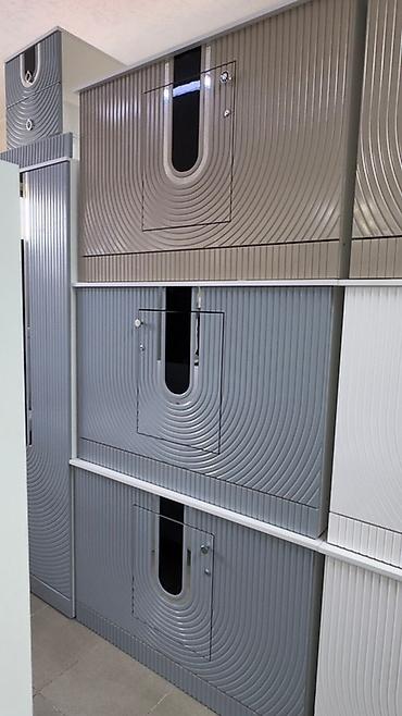 Шкафы для одежды: Шкаф для одежды, Новый, Прямой, МДФ — 3