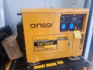 Дизельный генератор DINGQI Silent Generator 5.0 kW - Мощность: 5.0