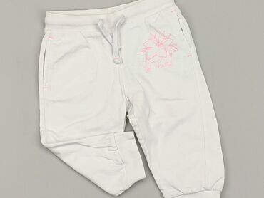 szerokie spodnie na lato: Sweatpants, Cool Club, 4-5 years, 104/110, condition - Good