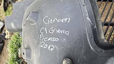 membrana separatora uljnih para: POTKRILO PREDNJE DESNO ZA CITROEN C4 GRAND PICASSO, C4 GRAND — 2