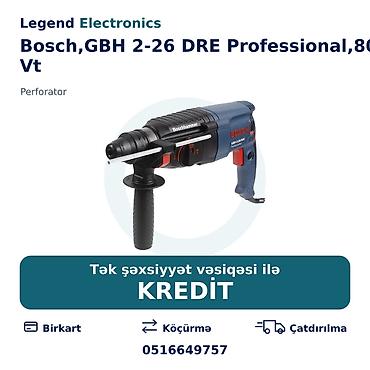 dinamometrik acar: Elan başlığı: Perforator Bosch, GBH 2-26 DRE Professional, 800 Vt — 1