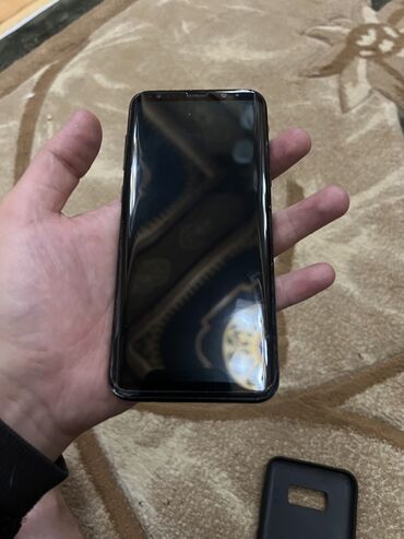 samsung тел: Samsung Galaxy S8 Plus, 64 ГБ, түсү - Кара