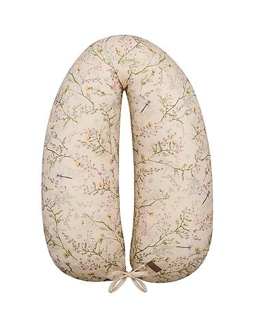 ovali: KikkaBoo Jastuk za trudnice i dojenje 2u1 – Secret Garden Beige — 1