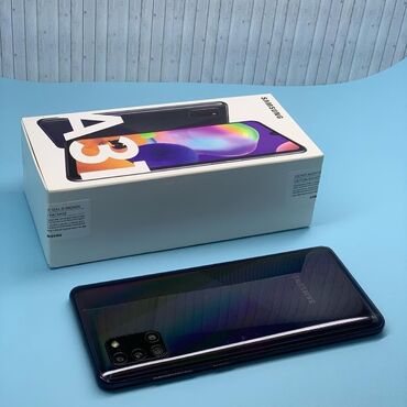 Kompüter, noutbuk və planşetlər: Samsung Galaxy A31, rəng - Qara