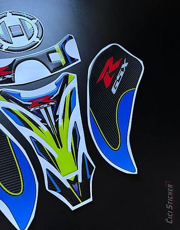 c3 exclusive 2003: Suzuki GSXR Komplet protektori Tank pad bocni cep guv-2757 Suzuki — 2