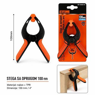 KMT Dvobojni opružna stega 100 mm Opis: - Dvobojna opružna stega na lalafo.rs KMT Dvobojni opružna stega 100 mm Opis: - Dvobojna opružna stega