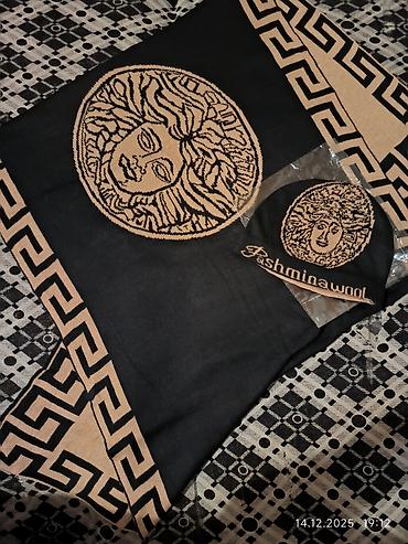 Qadın geyimləri: İsti qış dəsti – şərf və papaq - Model: PashminaWool - Tərkib — 1