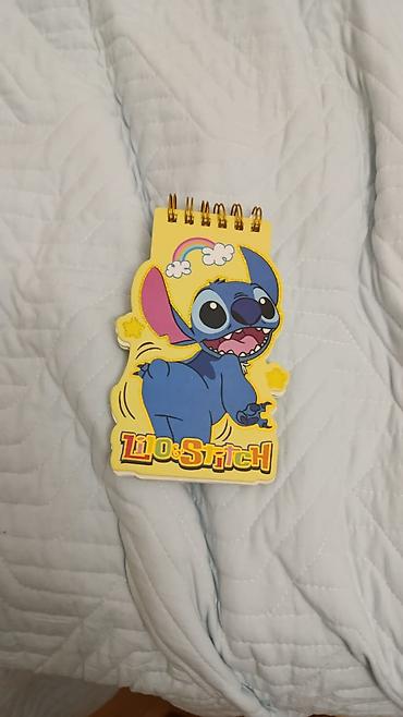 Dəftərlər: Məhsul: Lilo & Stitch temalı spiral dəftər - Forma: Stitch — 1