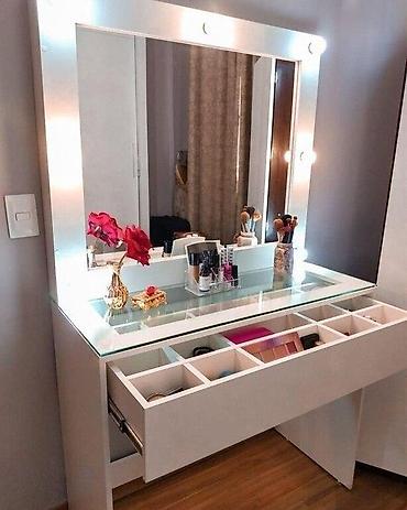Salon masaları: Salon güzgüsü Fabrik istehsalı makiyaj / vizaj / gözəllik salonu — 28