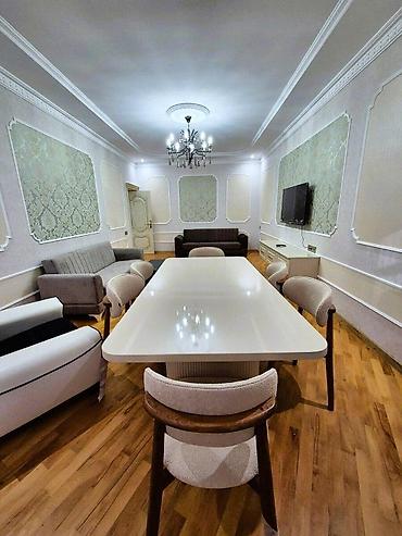 kiraye menzil: İcarəyə verilir 2 otaqlı yeni tikili 115 m², 8 Noyabr m. 1 300 AZN/ay — 3