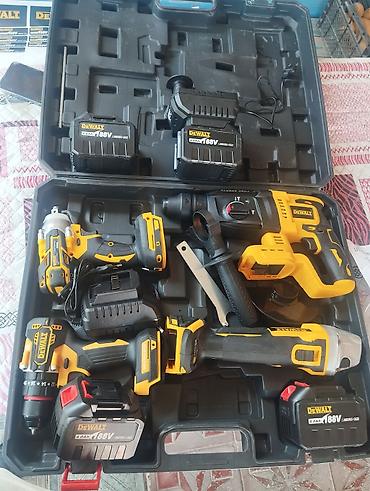 Dewalt 18V akkumulyatorlu alətlər dəsti – peşəkar və ev işləri üçün