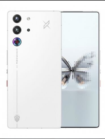 игровой телефоны: ZTE Nubia Red Magic Pro, Колдонулган, 256 ГБ, түсү - Ак