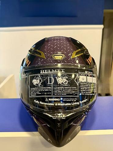 pec matoru: Motosiklet dəbilqəsi – DVS (Dual Visor System) - Tam üzlü dizayn — 1