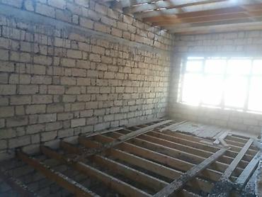 kohne mebel aliram 2026: 130 m² sahəli, 6 otaqlı fərdi ev layihəsi. Daş divarlı tikili, möhkəm — 2