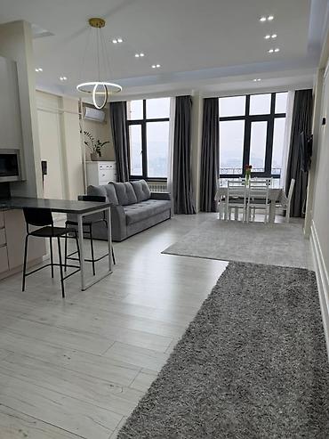 60: 2 комнаты, 60 м², 12 мкр 10 этаж, Евроремонт — 3