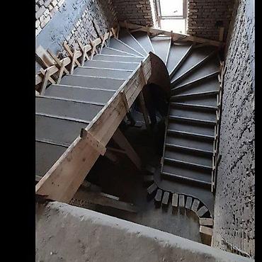 Обшивка лестниц: Леснитса тепкич куямиз бетондан — 10
