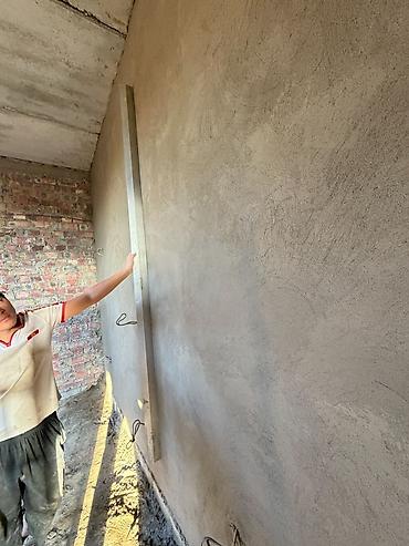 dur plaster: Штукатурка стен по маякам - Профессиональное выравнивание стен — 10