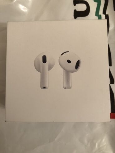 Qulaqcıqlar: Apple airpods 4 yenidi dünən alınıb tam arginaldır 1 defe olsun bele