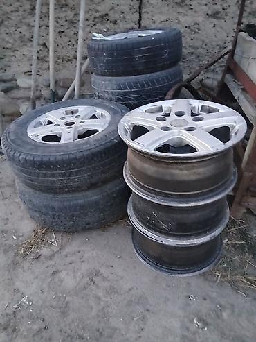 215 65 16 с: Литые Диски R 15 Mercedes-Benz, Комплект, отверстий - 5, Б/у — 1