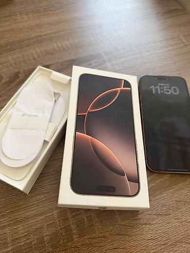 iphone 16 pro max 2 ci el: IPhone 16 Pro Max, 256 GB, Natural Titanium, Face ID — 1