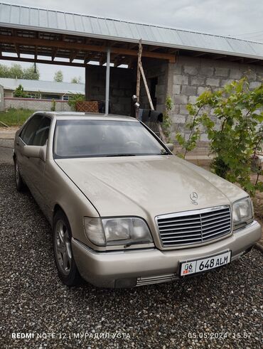 мерседес сешка: Mercedes-Benz S 500: 1992 г., 5 л, Автомат, Газ, Седан