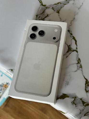 IPhone 17 Pro Max, Новый, 1 ТБ, Серебристый, 100 %