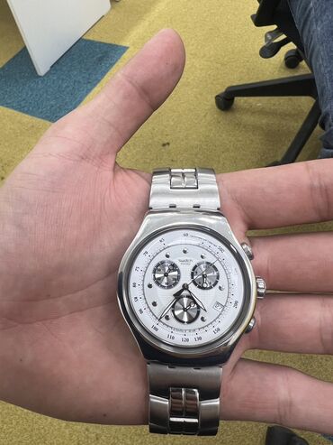 часы swatch irony: Продаю почти новые часы swatch документы коробка всё имеется не одной